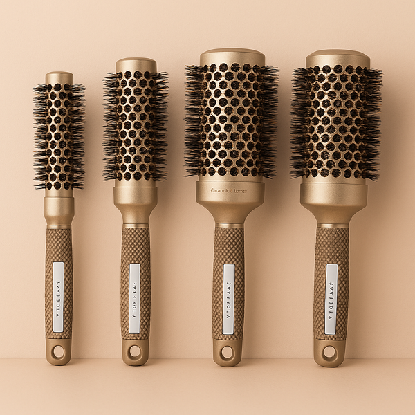 Kit 4 Escovas Profissionais DareBelleza | Cerdas de Javali Premium